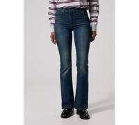Bootcut-Jeans LEVI'S "725 HIGH RISE BOOTCUT", Damen, Gr. 28, Länge 30, blau (tint time), Denim/Jeans, Obermaterial: 80% Baumwolle, 19% Polyester, 1% Elasthan, bootcut fit lang, Jeans, Topseller (11580