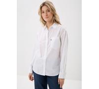 Levi's Damen Harlie New Boyfriend Hemd, Bright White, XS