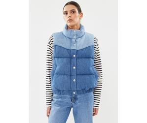 Levi's - Bekleidung Juno Western Puffer Vest - Blau - Größe S