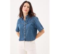 Levi's - Bekleidung Logan Ss Denim-005CR - Blau - Größe S