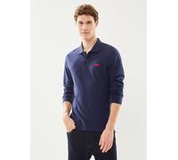 Langarm-Poloshirt LEVI'S, Herren, Gr. XXL, blau (naval acad), Obermaterial: 96% Baumwolle, 4% Elasthan, bestickt, casual, regular fit taillenbedeckt, ohne Ausschnitt, Langarm Bündchen, Shirts, mit Log
