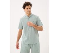 Levi's - Bekleidung Ss Authentic Button Down-A9161 - Grün - Größe M