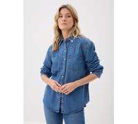Levi's - Bekleidung TEODORA WESTERN SHIRT MED INDIGO - WORN - Blau - Größe M
