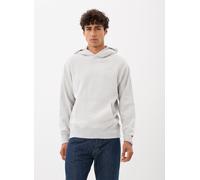 Hoodie LEVI'S "THE AUTHENTIC HOODIE", Herren, Gr. S, grau (light gray htr bros), Sweatware, Obermaterial: 88% Baumwolle, 12% Polyester, meliert, relaxed fit, Sweatshirts, mit kleiner Ton-in-Ton Logost