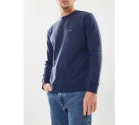 Sweatshirt LEVI'S "SWEATSHIRT NEW ORIGINAL CREW", Herren, Gr. S, blau (navy), angeraute Sweatware, Obermaterial: 100% Baumwolle, normal normal, Rundhals, Rippbündchen, Sweatshirts Sweatshirt, Innen we