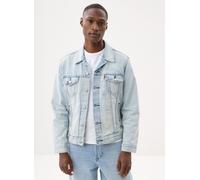 Jeansjacke LEVI'S "VINTAGE FIT TRUCKER JKT", Herren, Gr. L, into the light t, Denim/Jeans, Obermaterial: 100% Baumwolle, unifarben, hüftlang, Rundhals, 1-Knopf-Manschette, Jacken Jeansjacke, mit Knopf