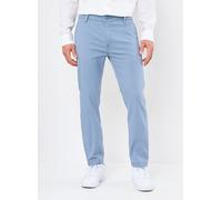Chinohose LEVI'S "Chino Taper", Herren, Gr. 38, Länge 34, steam blau, Web, Obermaterial: 70% Baumwolle, 28% Leinen, 2% Elasthan, casual, gerade, unten schmal knöchellang, Hosen, mit optimalem Stretcha