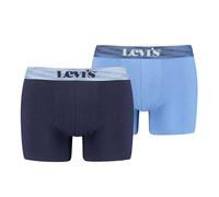 Levis - Boxershorts für Herren (2er-Pack) (Dunkles Marineblau/Blau) M