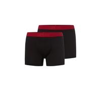 Levi's Boxershorts im 2er-Pack Herren Baumwolle schwarz, M