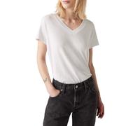 Levi's Boxy Vneck Tee White + Slub