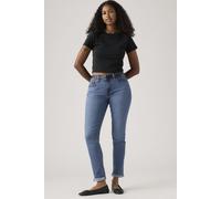 Boyfriend-Jeans LEVI'S "MID RISE BOYFRIEND" Gr. 30, Länge 30, blau (mid blue used) Damen Jeans Röhrenjeans (93704621-30)