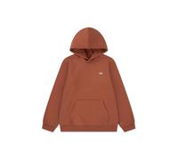 Hoodie LEVI'S KIDS "LVB MINI BATWING PULL OVER HOO", Jungen, Gr. 5 (110), orange (mango), Sweatware, Obermaterial: 60% Baumwolle, 40% Polyester, bequem hüftbedeckend, angesetztes Bündchen, Sweatshirts