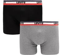 Levi´s Underwear 701223908 Boxershorts 2 Einheiten M Middle Grey Melange