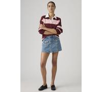 Levi's® Mini Jeansrock mit Knopfleiste in Hellblau, Größe 26