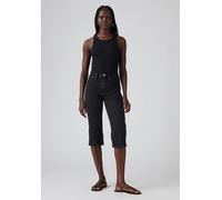 Levi's Caprijeans - Regular fit - in Schwarz - Größe W24 | Damenhosen