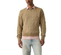 Levi's Carmel Cable Crew Cable Rib 5Gg Pine Bar