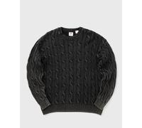 Strickpullover LEVI'S "CARMEL CABLE CREW", Herren, Gr. L, cable rib 5gg phantom gd, Strick, Obermaterial: 100% Baumwolle, unifarben, regular fit normal, Rundhals, Rippbündchen, Pullover Strickpullover