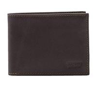 Geldbörse LEVI'S "LEVI'S CASUAL CLASSICS HUNTE COIN BIFOLD - BATWIN" braun (dark, brown) Kleinlederwaren Geldbörsen im praktischem Format (38905701-0)