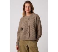 Levi's - Charlotte Crewneck Cardigan-007VG - Braun - Größe M