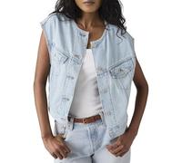 Levi's - Bekleidung Collarless Shrunken 90S-005NP - Blau - Größe XS