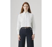 Levi's Cropped Harlie Tuxedo Shirt Größe: S | Business hemden Outlet | Damen