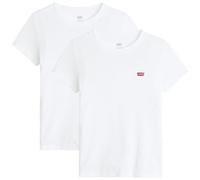 Levi's Damen 2Pack Essential Ss T-Shirt, 2 Pack Tee White + &, XL
