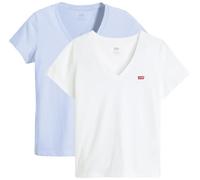 Levi's Damen 2pack Perfect Vneck Tees T-Shirt (2er Pack)