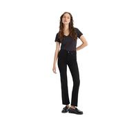 Levi's Damen 314 Shaping Straight Jeans, Black and Black, 30W / 30L