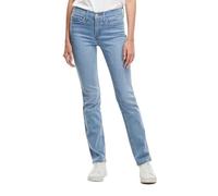 Gerade Jeans LEVI'S "314 Shaping Straight", Damen, Gr. 30, Länge 34, lapis sense, Denim/Jeans, Obermaterial: 60% Baumwolle, 23% Viskose, 16% Polyester, 1% Elasthan, gerade lang, Jeans Gerade Jeans, mi