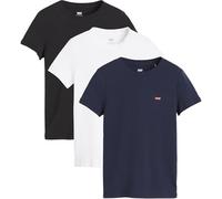 Levi's Damen 3Pack Essential Ss T-Shirt, 3 Pack Tee Anthracit, M