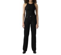 Levi's Women's 501 90's Regular OR Straight, Rinsed Blacktop, 25W / 30L