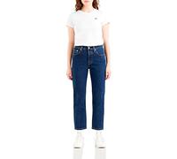 Levi's Damen-Jeans 78 Crop 501 Original in Stonewash W32 / L30 Regular Fit