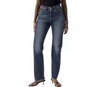 Levi's Damen 501 Curve Jeanshose High Rise, Straight Fit, Blau (Cold Summer), W26/L30