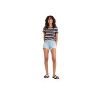 Levis Damen Jeans-Shorts 501 mit hohem Bund W29 Regular Fit