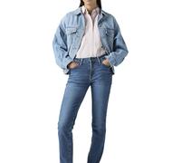 Slim-fit-Jeans LEVI'S "712 SLIM WELT POCKET" Gr. 26, Länge 30, blau (blue wave mid) Damen Jeans Röhrenjeans (86500725-26)