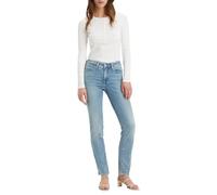 Slim-fit-Jeans LEVI'S "712 SLIM WELT POCKET" Gr. 34, Länge 32, blau (blue wave light) Damen Jeans Röhrenjeans (86645503-34) blue wave light