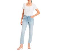 Levi's Damen 724 High Rise Straight Jeans, Cool Bright In Blue, 32W / 32L