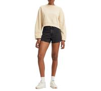 Levi's Jeansshorts 80S MOM SHORT Damen Schwarz (Stonewash) Gr. 25 Regular Fit