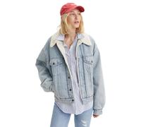 Levi's Damen 90S Sherpa Trucker Jeansjacke, Morning Sunlight, S