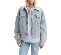 Levi's Damen 90S Sherpa Trucker Jeansjacke, Morning Sunlight, M