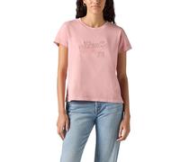 Levi's Damen Boxy T-Shirt mit Grafik Blush Pink L