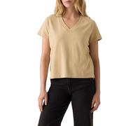 Levi's Damen Boxy Vneck Tee T-Shirt, Safari, M