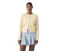 Levi's Damen Cardigan mit Rundhalsausschnitt, weich, Gelb (Rutabaga), M