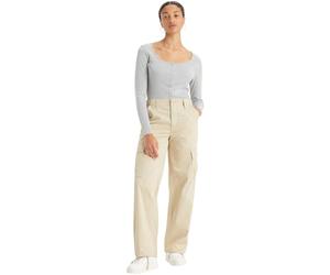 Levi's Damen Cargohose 94 Baggy aus Baumwolle, Straight Fit, Beige (Safari), W29/L32