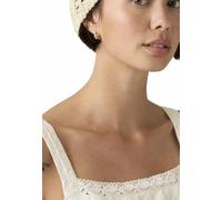 LEVIS Damen Chloe Crochet Beanie Headgear, SEEDPEARL, OS