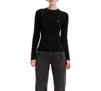 Levi's Damen Crew Rib Sweater Pullover Sweatshirt, Caviar, L