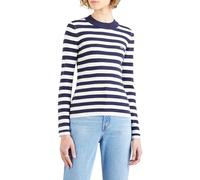 Levi's Damen Crew Rib Sweater Pullover Sweatshirt, Oreo Cookie Multi, XS