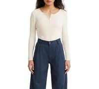 Levi's Damen Dry Goods Henley Long-Sleeve , Sugar Swizzle, XL
