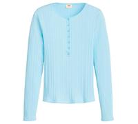 Levi's Damen Dry Goods VACATIONER LS Henley-Hemd, Niagara Mist, XS