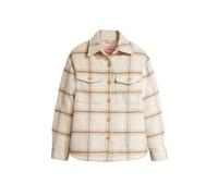Levi's Damen Edie Packable Jacke Jacket, ETTA PLAID ALMOND BU, L